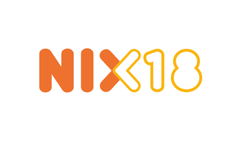 NIX18 logo voor geen alcohol onder 18 jaar.